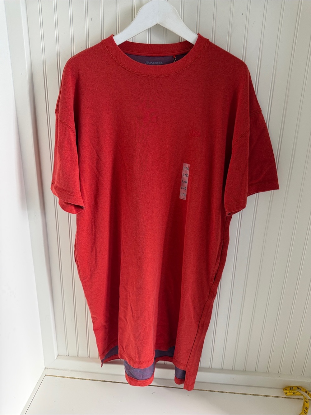 Uniqlo JW Anderson Oversized T-Shirt Dress (Short Sleeve, Colour Block) NWT - Picture 2 of 7